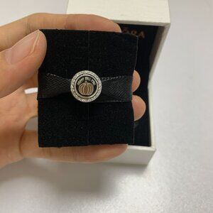 Pandora Halloween Pumpkin Exclusive Charm S925 Sterling Silver Jewelry